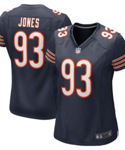 Justin Jones Chicago Bears Nike Women's Game Player Jersey - Navy