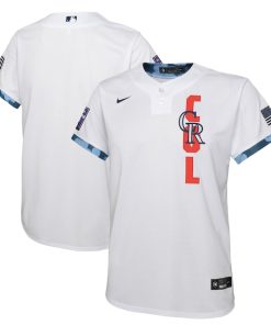 Colorado Rockies Nike Youth 2021 MLB All-Star Game Jersey - White