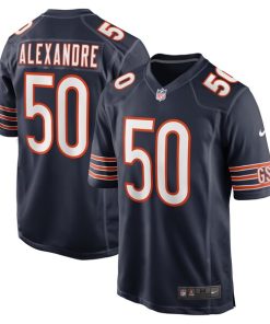 Deslin Alexandre Chicago Bears Nike Team Game Jersey -  Navy