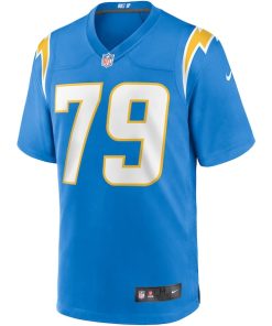 Alternative view of Trey Pipkins III Los Angeles Chargers Nike Game Jersey - Powder Blue