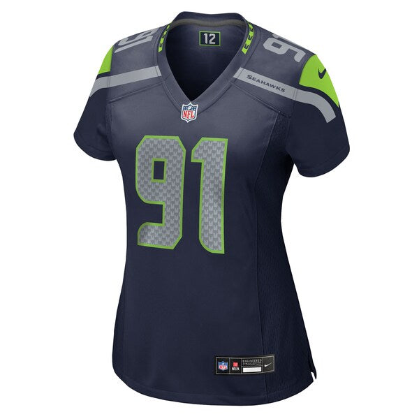 Byron Murphy II Seattle Seahawks Nike Women's Team Game Jersey - College Navy - Image 3