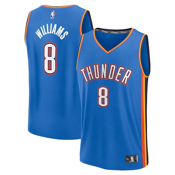 Jalen Williams Oklahoma City Thunder Fast Break Replica Player Jersey - Icon Edition - Blue