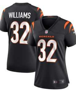 Trayveon Williams Cincinnati Bengals Women's Nike Game Jersey - Black