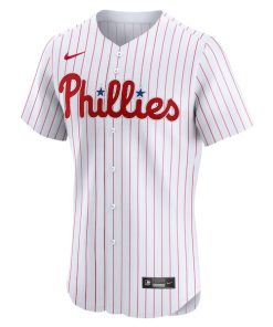 Alternative view of Philadelphia Phillies Nike Home Elite Jersey - White
