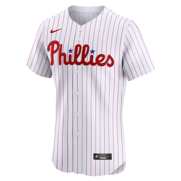 Philadelphia Phillies Nike Home Elite Jersey - White - Image 2