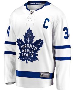 Alternative view of Auston Matthews Toronto Maple Leafs  C Premier Breakaway Player Jersey - White