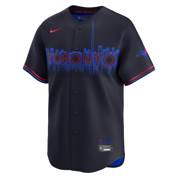 Toronto Blue Jays Nike City Connect Limited Jersey - Blue - Image 2