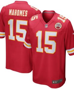 Alternative view of Patrick Mahomes Kansas City Chiefs Nike Game Player Jersey - Red