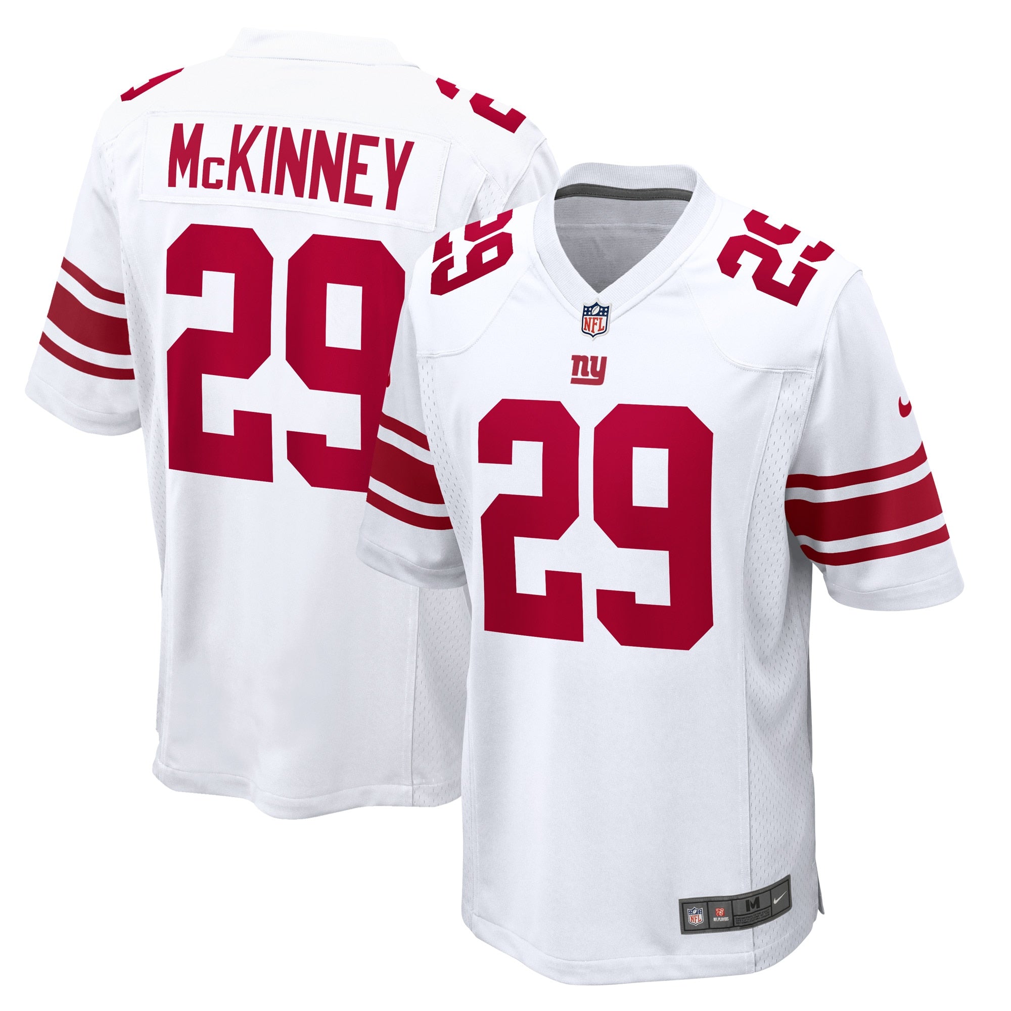 Xavier McKinney New York Giants Nike Game Jersey - Royal/White - Image 6