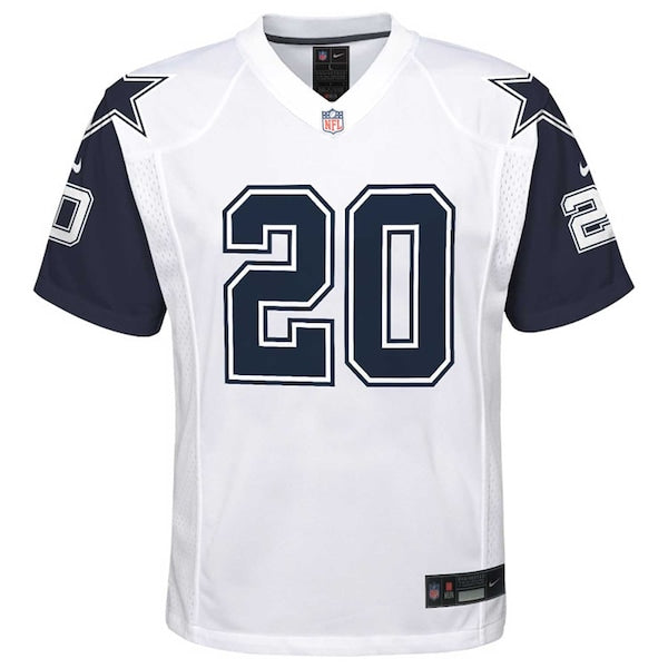 Tony Pollard Dallas Cowboys Nike Youth Alternate Game Jersey - White - Image 2