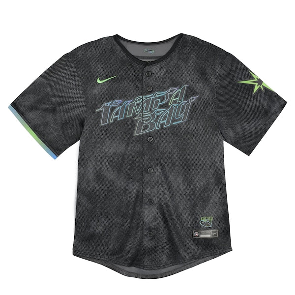 Tampa Bay Rays Nike Toddler City Connect Team Limited Jersey - Black - Image 2