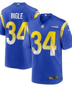 Tanner Ingle Los Angeles Rams Nike Home Game Jersey - Royal