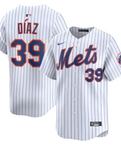 Edwin Diaz New York Mets Nike Home Limited Player Jersey - White