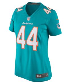Alternative view of Blake Ferguson Miami Dolphins Nike Women's Game Player Jersey - Aqua