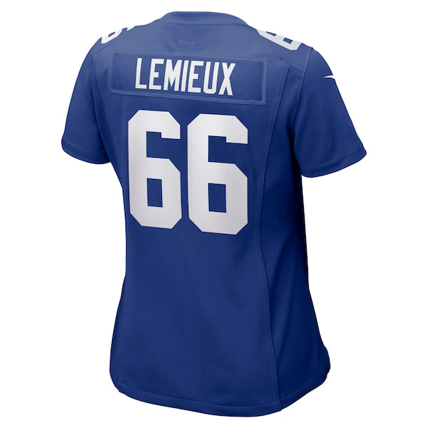 Shane Lemieux New York Giants Nike Women's Game Jersey - Royal - Image 3