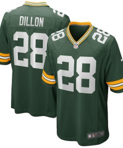 AJ Dillon Green Bay Packers Nike Game Player Jersey - Green