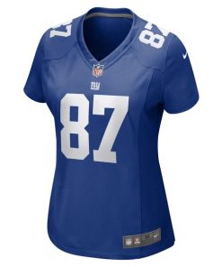 Alternative view of Makai Polk New York Giants Nike Women's Home Game Player Jersey - Royal