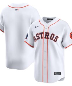 Houston Astros Nike 2024 MLB World Tour Mexico City Series Home Limited Jersey?¨C White