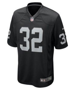 Alternative view of Tyreik McAllister Las Vegas Raiders Nike Team Game Jersey -  Black