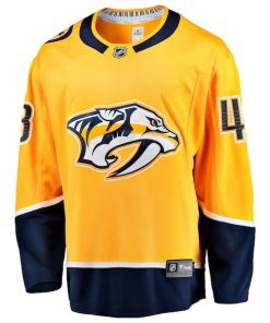 Alternative view of Nick Perbix Nashville Predators  Home Breakaway Jersey - Gold