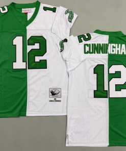 Randall Cunningham Philadelphia Eagles Authentic Split Throwback Retired Player Jersey