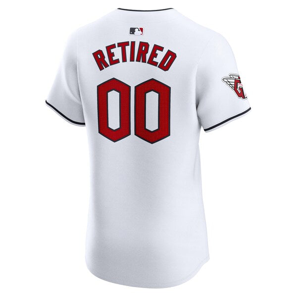 Cleveland Guardians Nike Home Elite Pick-A-Player Retired Roster Jersey - White - Image 3