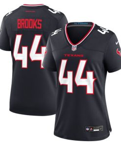 British Brooks Houston Texans Nike Women's Team Game Jersey -  Navy