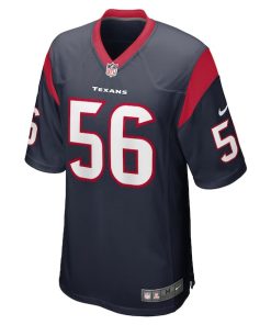 Alternative view of Kerry Hyder Jr. Houston Texans Nike  Game Jersey -  Navy
