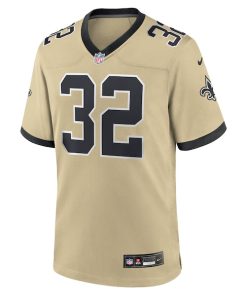 Alternative view of Tyrann Mathieu New Orleans Saints Nike Gameday Golds Alternate Game Player Jersey - Gold