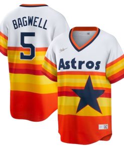 Jeff Bagwell Houston Astros Nike Home Cooperstown Collection Player Jersey - White