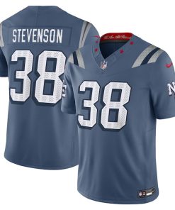 Rhamondre Stevenson New England Patriots Nike 2025 Rivalries Collection Limited Jersey - Storm Blue
