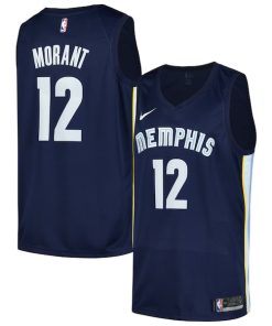 Ja Morant Memphis Grizzlies Nike Swingman Player Jersey - Icon Edition - Navy