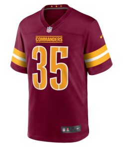 Alternative view of Percy Butler Washington Commanders Nike Player Game Jersey - Burgundy