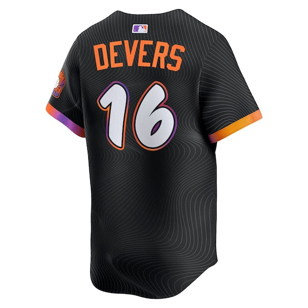 Rafael Devers San Francisco Giants Nike 2025 City Connect Limited Player Jersey - Black - Image 3