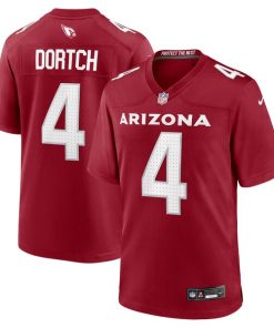 Alternative view of Greg Dortch Arizona Cardinals Nike Team Game Jersey -  Cardinal
