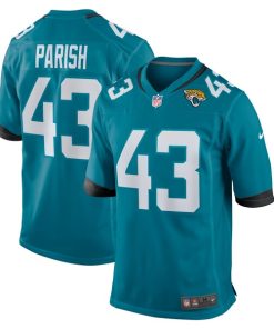 Derek Parish Jacksonville Jaguars Nike  Game Jersey -  Teal