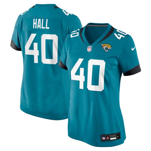 Tyler Hall Jacksonville Jaguars Nike Women's Team Game Jersey - Teal
