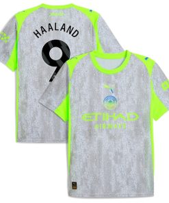 Manchester City Puma 2025/26 Third Replica Jersey - Green/Neon Green/Black/Light Blue