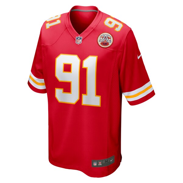 Derrick Nnadi Kansas City Chiefs Nike Game Jersey - Red - Image 2