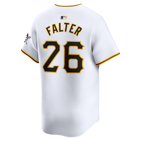 Bailey Falter Pittsburgh Pirates Nike Home Limited Player Jersey?ยจC White - Image 3