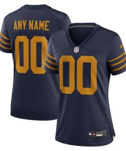 Green Bay Packers Nike Women's The 1923 Classic Game Custom Jersey - Navy/Green
