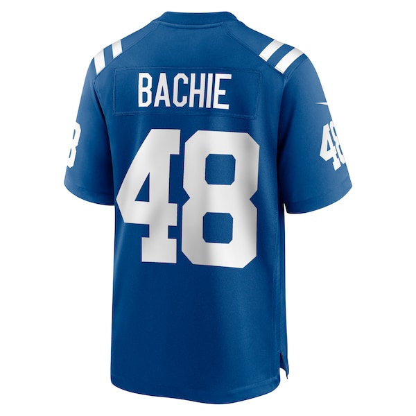 Joe Bachie Indianapolis Colts Nike Team Game Jersey - Royal - Image 3