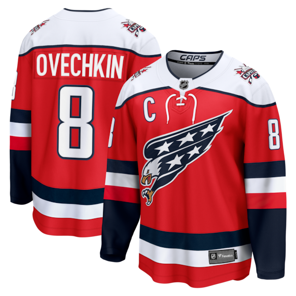 Alexander Ovechkin Washington Capitals Alternate Breakaway Player Jersey - Red