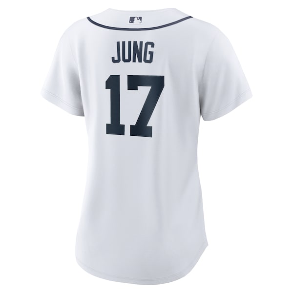 Jace Jung Detroit Tigers Nike Women's Home Replica Jersey - White - Image 3