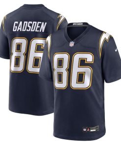 Oronde Gadsden Los Angeles Chargers Nike Alternate 2 Super Chargers Game Jersey -  Navy/Powder Blue/Gold
