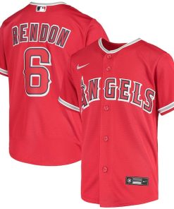 Anthony Rendon Los Angeles Angels Nike Youth Alternate Replica Player Jersey - Red