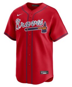 Alternative view of Matt Olson Atlanta Braves Nike Alternate Limited Player Jersey?¨C Red