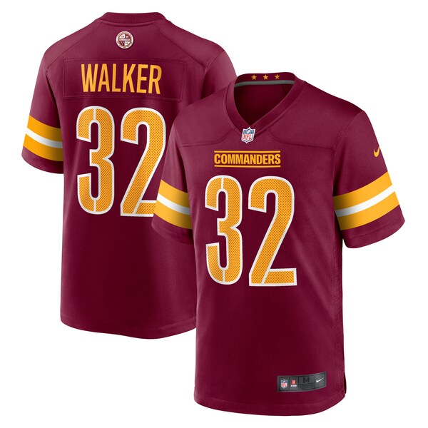 Mykal Walker Washington Commanders Nike Game Jersey - Burgundy - Image 2
