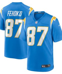 Simi Fehoko Los Angeles Chargers Nike  Game Jersey -  Powder Blue