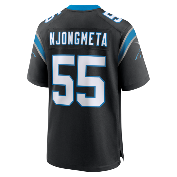 Maema Njongmeta Carolina Panthers Nike Team Game Jersey - Black - Image 3